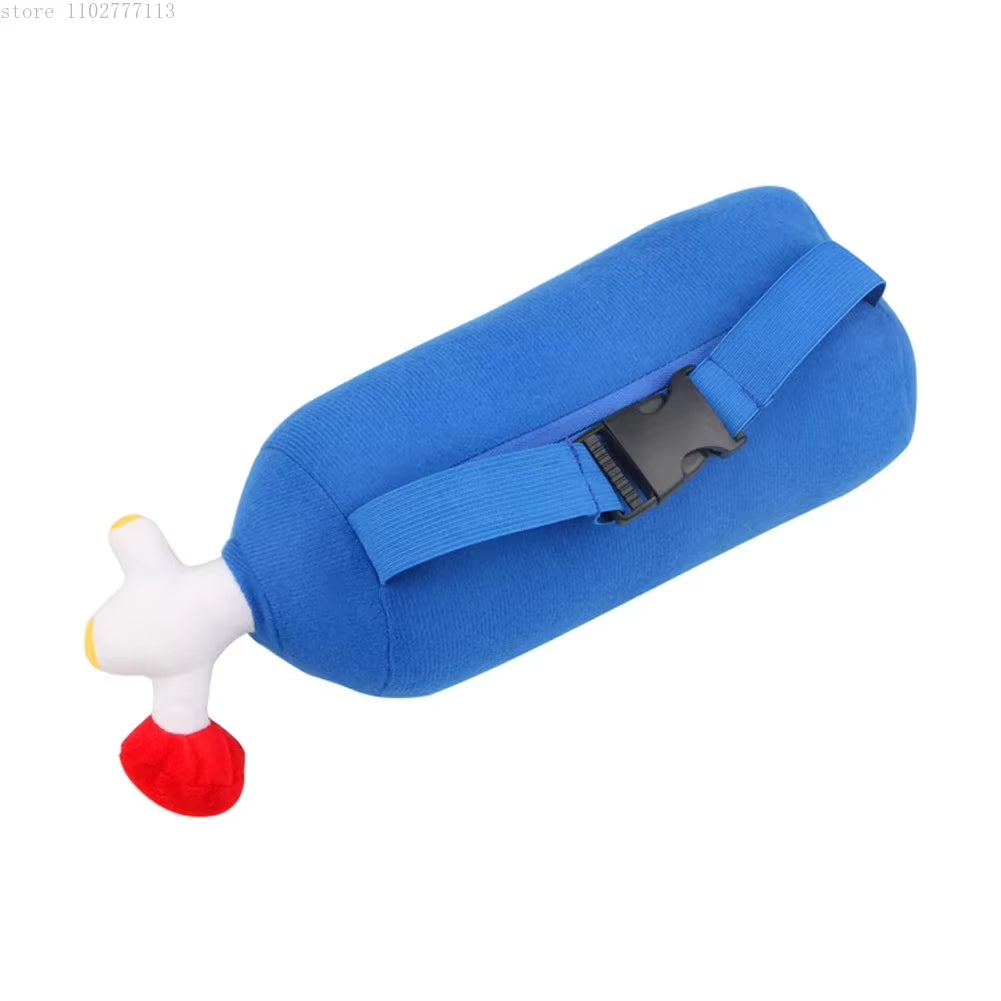 NOS Nitrous Oxide Bottle Plush Toys Pillow Stuffed Soft Turbo Cushion Gifts Car Decor Headrest Backrest Seat Neck