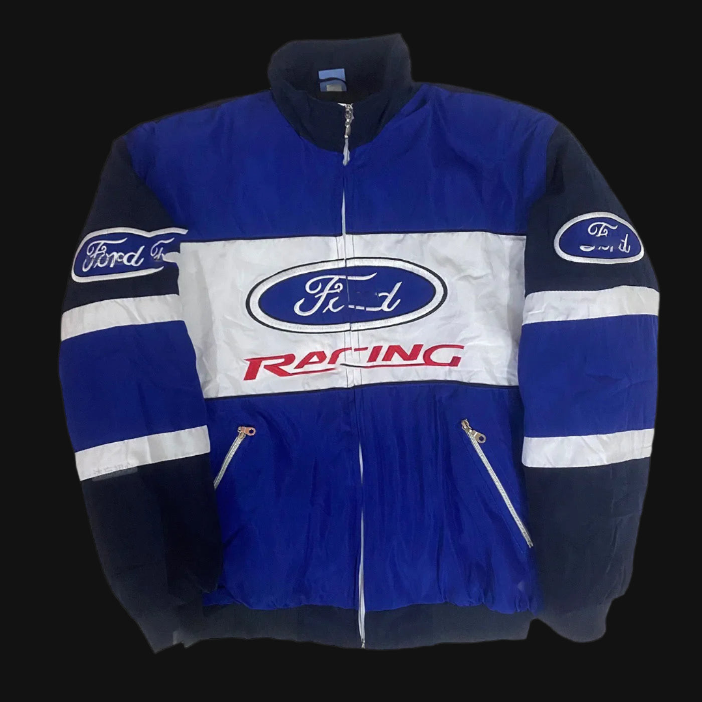 OEM High Quality Soft Casual Vintage Racing F1 Racer Jacket XL Wholesale Custom Quilted Bomber Breathable Retro Style for Unisex